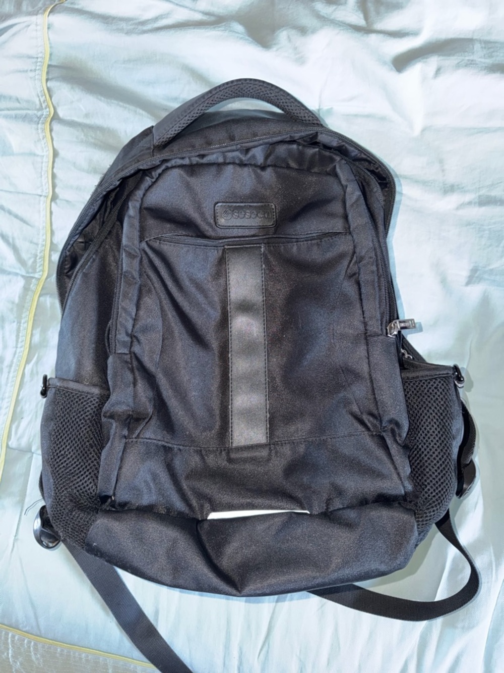 Black Backpack Anti-Theft Features